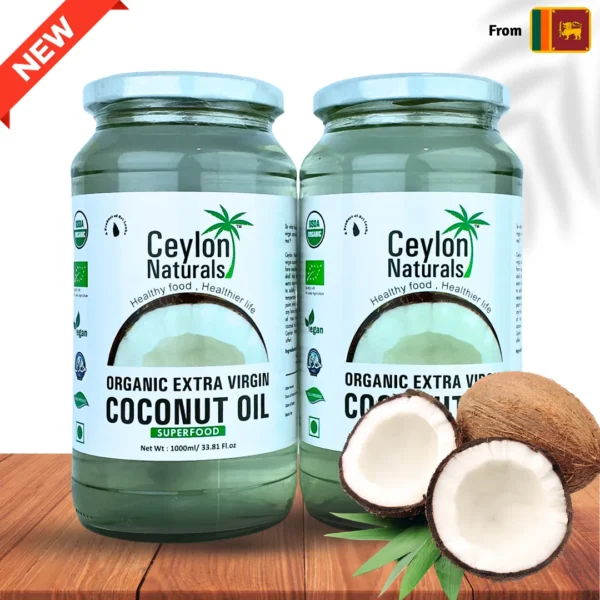 Ceylon Naturals Extra Virgin Coconut Oil/ 1 Ltr. - Image 2